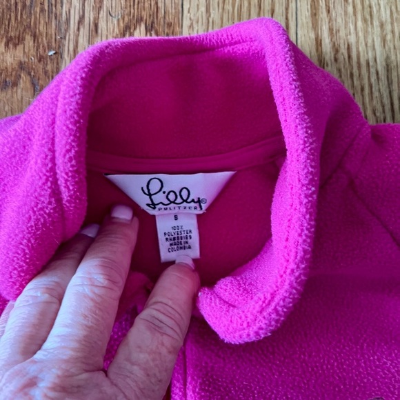 Lilly Pulitzer Hot Fleece Full Zip Jacket. Small. - Picture 3 of 12